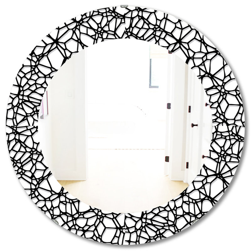 Modern & Contemporary Accent Mirror, 31.5" H x 31.5" W