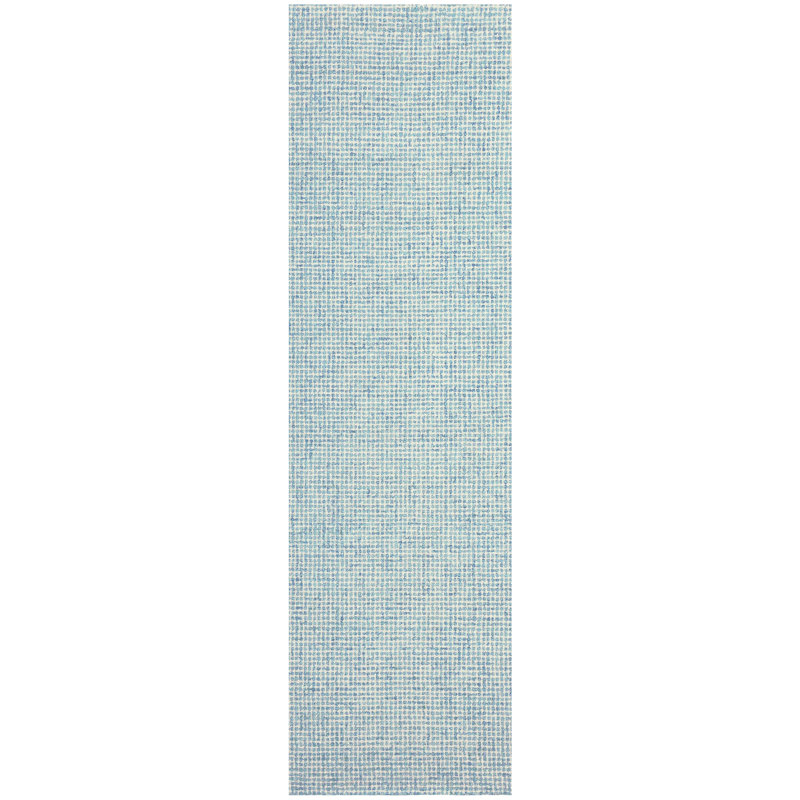Harrison Hand-Tufted Wool Denim Area Rug, Runner 2'3" x 8'