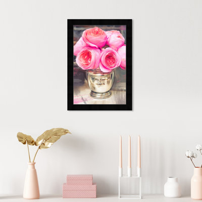 " Pink Peony Bouquet Fashion "
