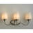 Avec 25 in. 3-Light Brushed Nickel Contemporary Bath Vanity Light-123355004
