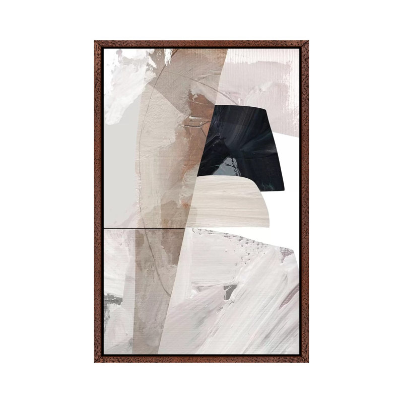 Smooth by Dan Hobday - Print on Canvas, Brown Framed, 101.6cm H x 66.04cm W x 3.81cm D