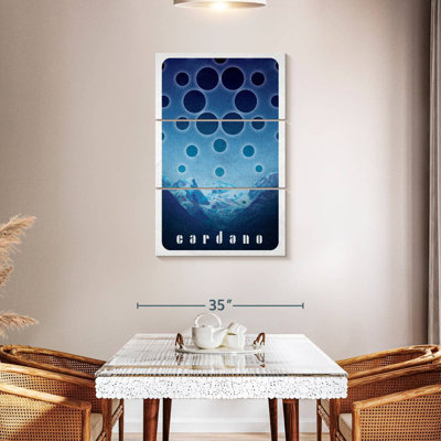 Tergel Cryptocurrency Cardano Logo IV