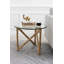 Tapis intérieur / extérieur rayé en cuir tissé à plat La Quinta-200422648