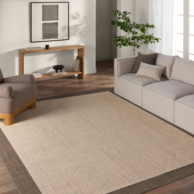 Tapis beige / brun Grankie Oaks Pinank