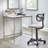 Morgane Metal Base Writing Desk-1624426403