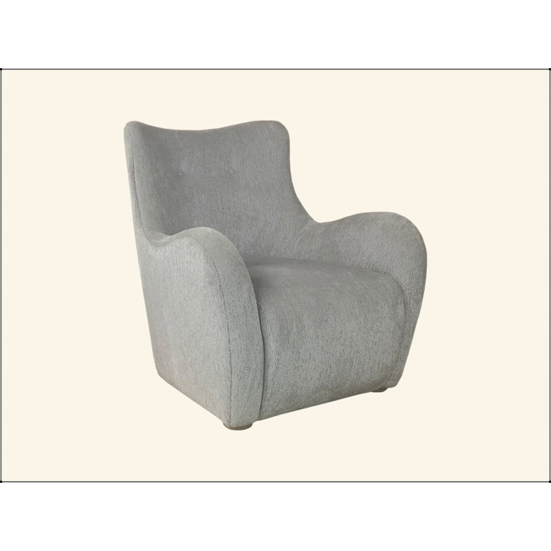 Chaise d'appoint pivotante en tissu