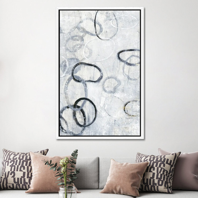 Missing Links II by Tim OToole - Gallery-Wrapped Canvas Giclée on Canvas, White Floater Framed, 152.5 cm H x 101.5 cm W