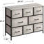 Commode Sorbus avec 8 tiroirs en faux bois - Commode de rangement-295168486