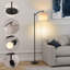 Lampe sur pied 63 po avec ampoule à intensité variable et télécommande