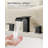 Waterfall Widespread Bathroom Faucet with Drain Assembly-95110731