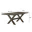 Table de salle à manger extensible Crestwood