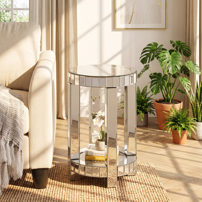 Table de bout Kai Lee l 13,8 po x P 13,8 po x H 21,6 po