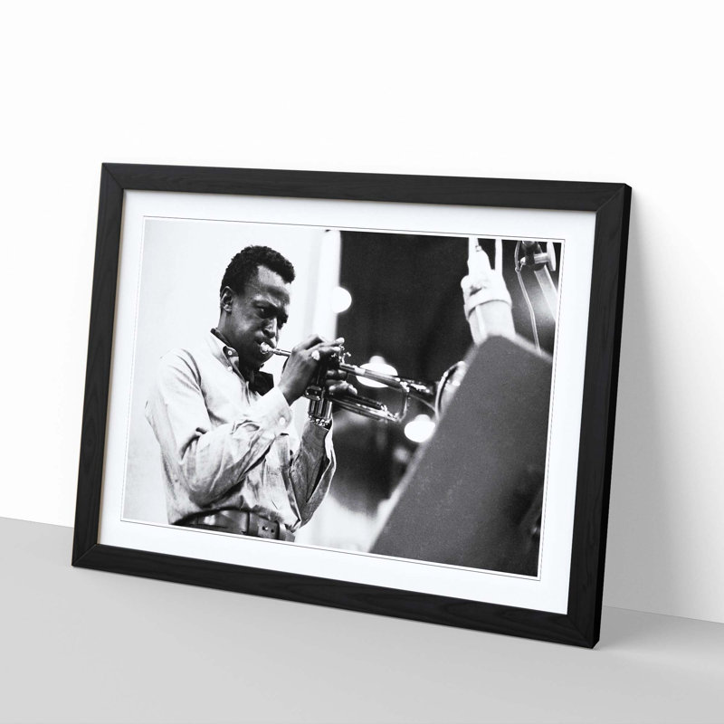 Single Picture Frame Print, Black