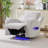 Sizemore Wide Corduroy Upholstered Glider Manual With Cup Holders Living Room Recliner-121727100