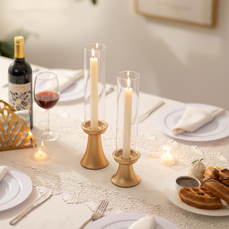 Carbondale 6 Piece Tabletop Candlestick Set