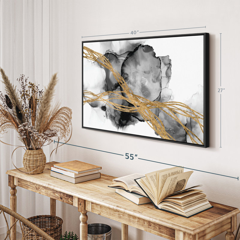 Matrix Undulation I Canvas Print, 27" H x 40" W