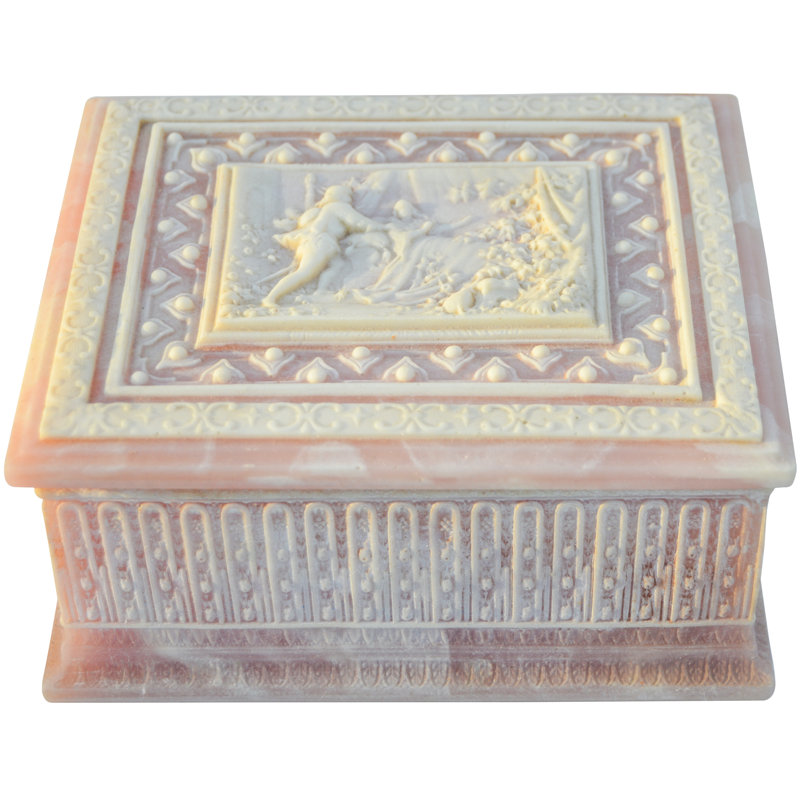 Handmade Stone Decorative Box