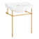 30" Cierra 31" Tall Vitreous China Rectangular Console Bathroom Sink with Overflow