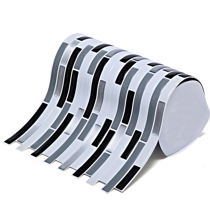 Dashara PVC Peel and Stick Mosaic Tile, Grey