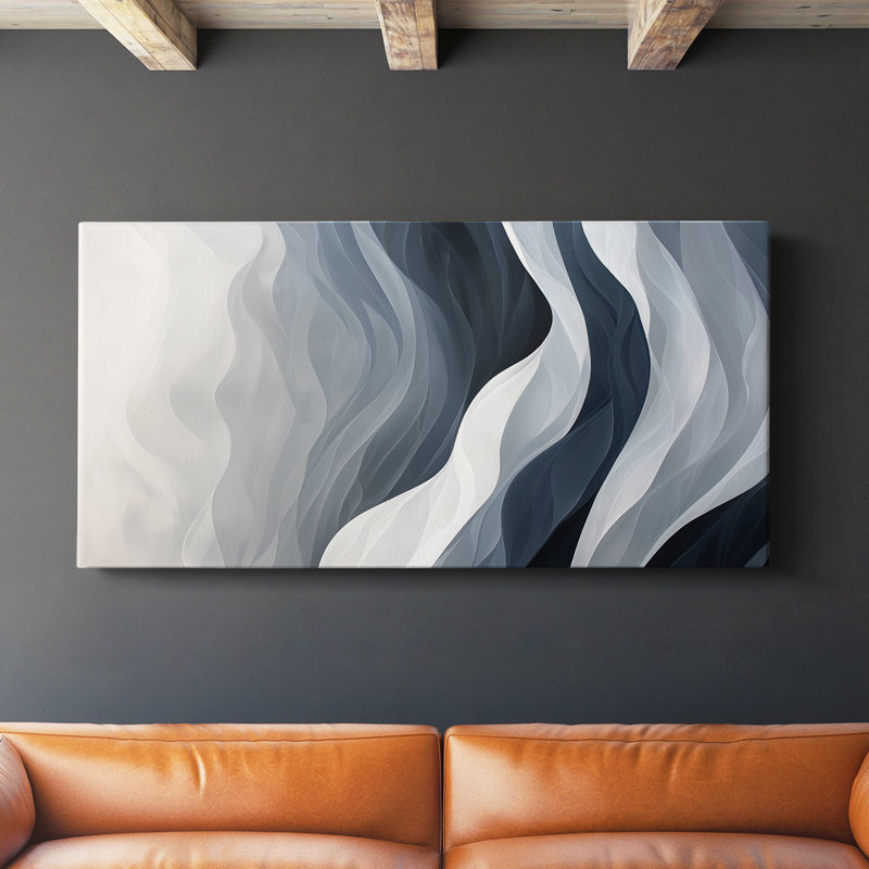 Abstract Seris 6 #X-Gallery Wrapped Canvas, 16" H x 32" W