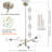 6 - Light Dimmable Sputnik Spider Chandelier-947125819