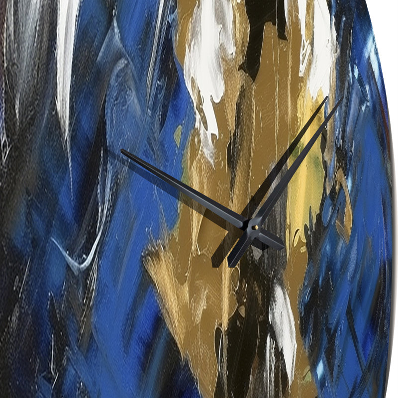 Horloge murale en métal, Grand