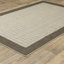 Tapis intérieur / extérieur beige / ivoire à rayures linéaires moderne Tavraj-945654377-945654379