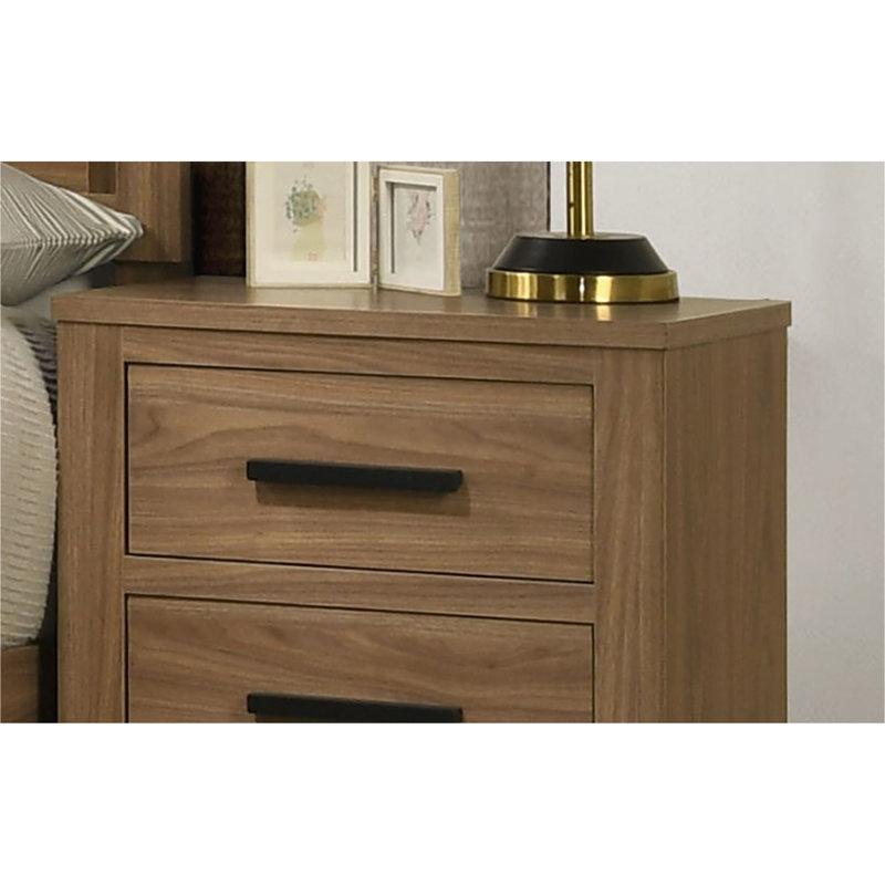 Mobilier de chambre à coucher style transitionnel 1pc