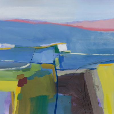 Hill Side - Wrapped Canvas Painting
