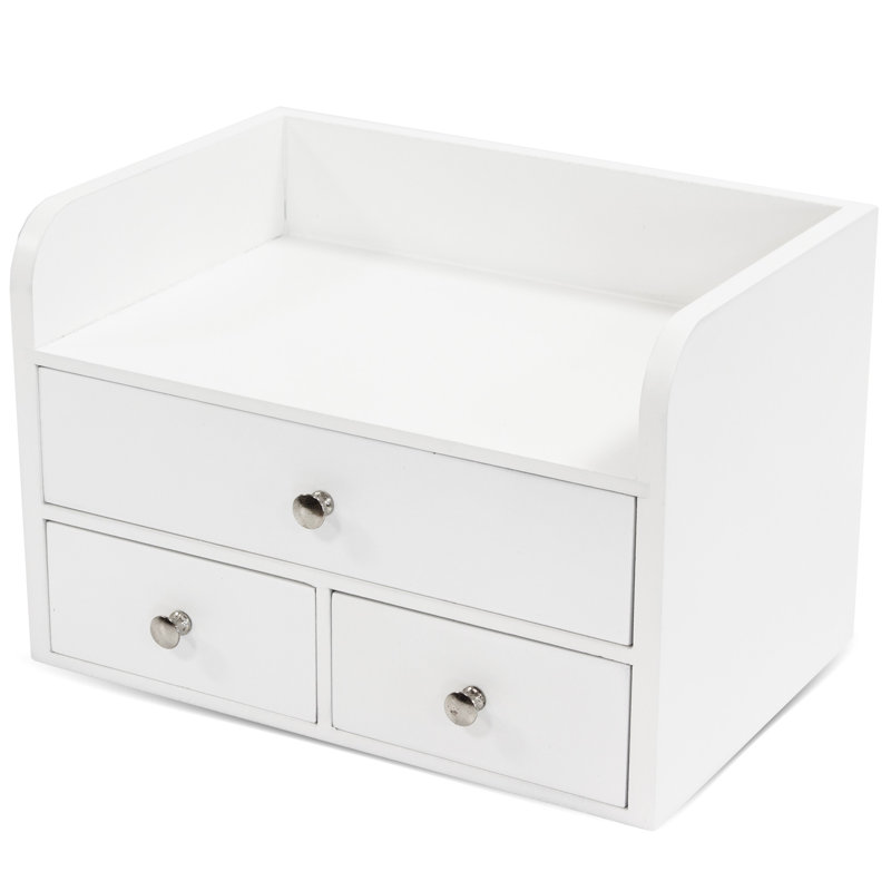 Wood Jewelery Box + Drawers