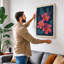 Luminous Blooms Botanical - Wrapped Canvas-1597949046-1597949038