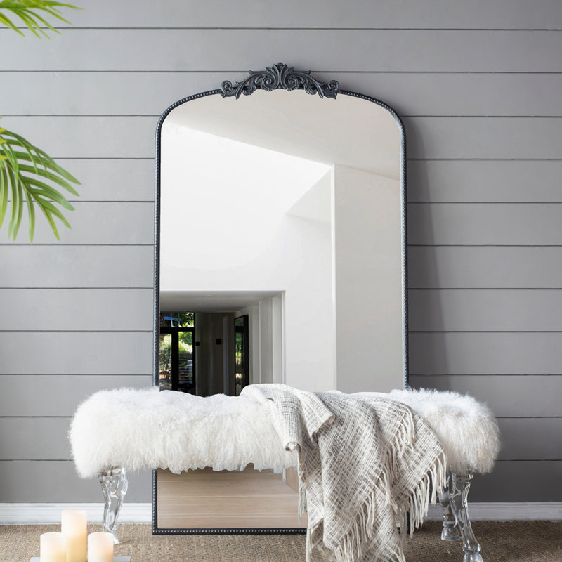 Miroir Classic Design, Noir, 66,2 po x 36 po