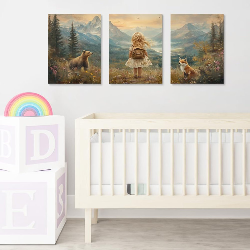 3 Piece Wrapped Canvas Print