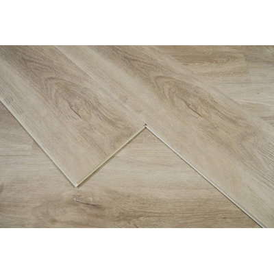Revêtement de sol en vinyle de luxe 7 x 48 x 7 mm 20 mil en chêne olive