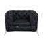Chaise en cuir 100% italien Global United-1748792475