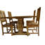 Ensemble de salle à manger en bois massif 4 pièces Fyn-77360236