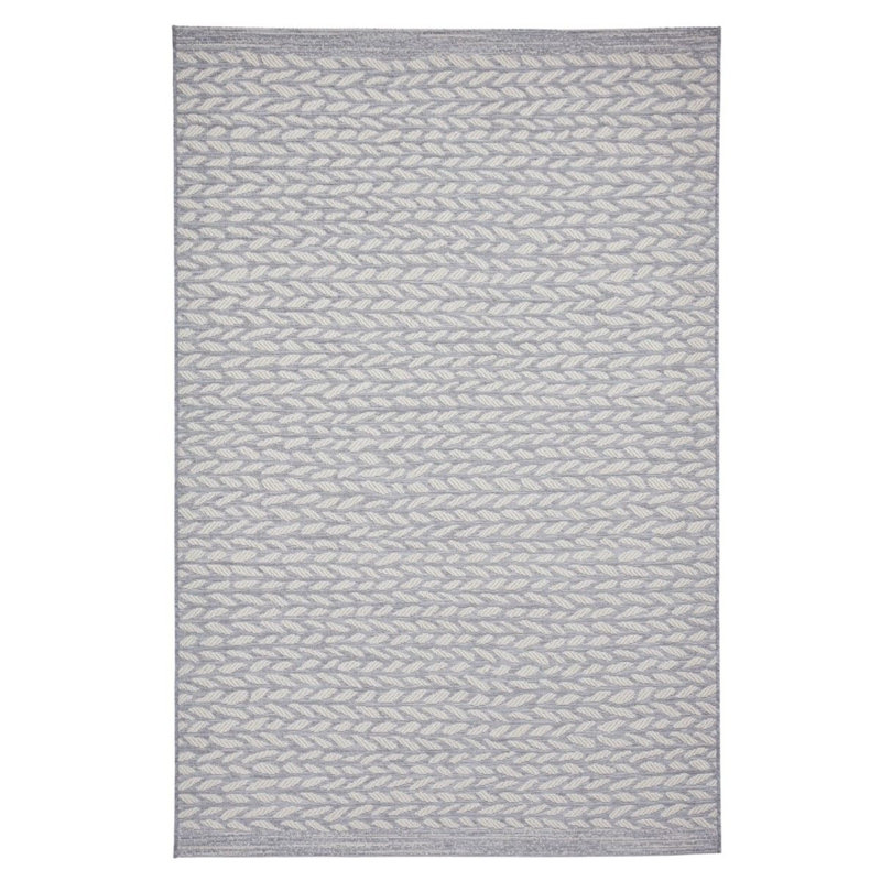 Nikolov Rectangle Geometric Flokati Indoor / Outdoor, Rectangle 160 x 220cm