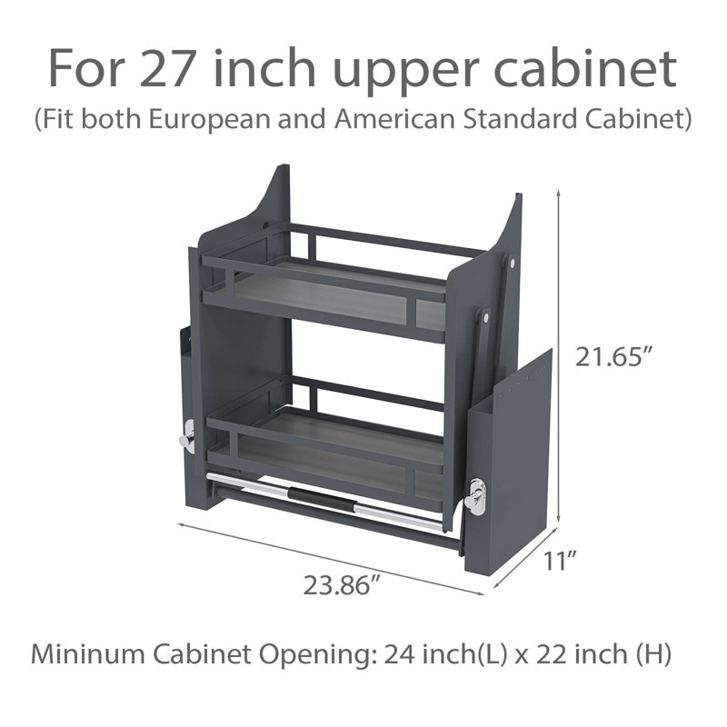 Organisateur de rangement Hokku Designs, 23.86"