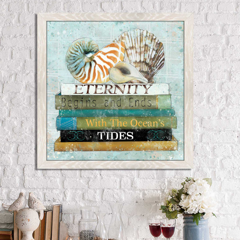 Nautical Tides par Carol Robinson - reproduction de cadre photo, H 27,5 po x l 27,5 po x P 0,75 po