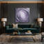 «Abstract Landscape 71», art mural sur toile mauve-1415097173