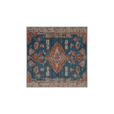 Machine Washable Gray Area Rug