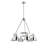 Felda 6 - Light Steel Dimmable Cone Chandelier-99998922-99998919