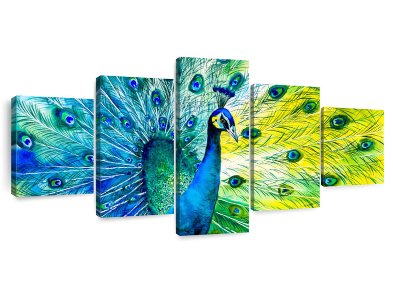 Regal Blue Peacock