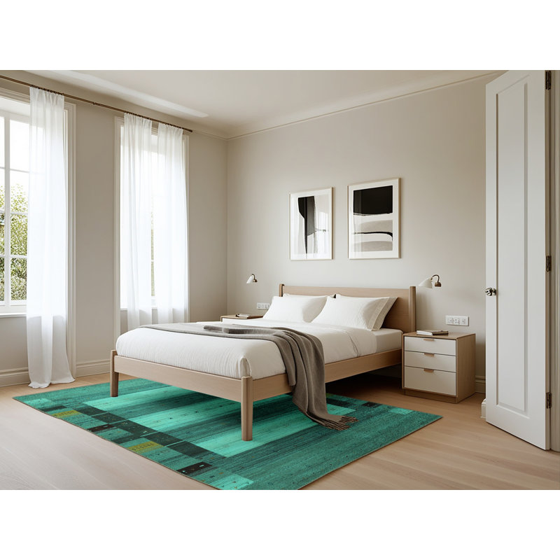 Maeleah Performance Abstract Indoor Rug, Rectangle 5' x 7'