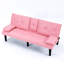 Lit multiple rose de 67 pouces avec porte-gobelet bien pensé pour se détendre dans des dortoirs, 67-120914851