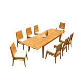 Outdoor 9 - Piece Teak Dining Set