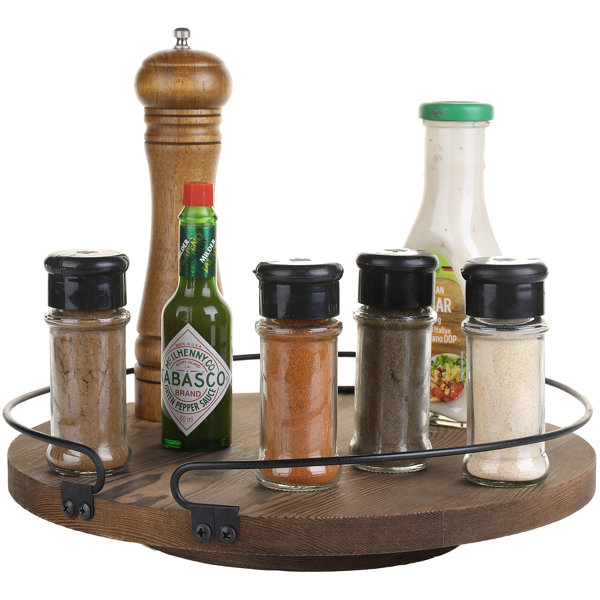 Spice Rack 6 Bottles Rotating - Function Junction