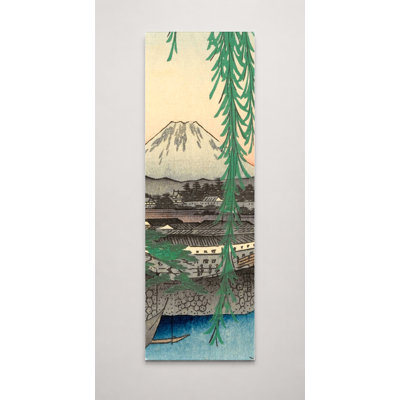Pont Yatsumi (1857) - art mural sur toile