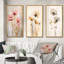 «Coral Vibrant Poppies», 3 pièces-2058866145-2058866170