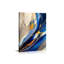 Abstract Wall Art Blue and White Picture Gold Texture Painting Modern Abstract Artwork Home Decor for Living Room Bedroom Bathroom Office(Abstract-5,16.00"x24.00")